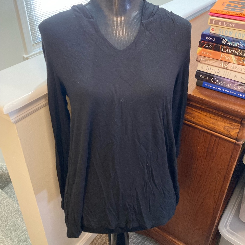 AERIE hooded sweatshirt with cross cross back